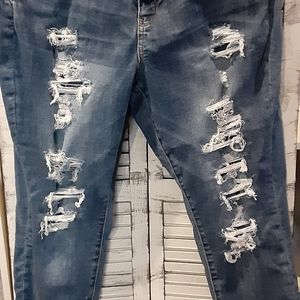 American eagle  hi rise jeggins crop  size 20